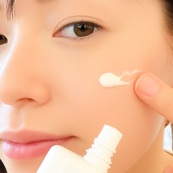 40代50代ママに人気のダルバ UVエッセンスウォーターフルサンクリーム SPF50+ PA++++少量でも伸びが良い